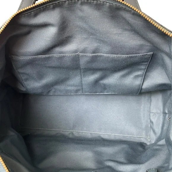 Coach Kleo Denim Leather Carryall Bag - Picture 8 of 15